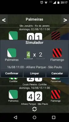 Brasileirão FAN android App screenshot 1