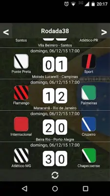 Brasileirão FAN android App screenshot 3